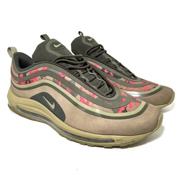Nike Shoe Nike 97 Green And Pink Nike Air Max 97 White Rush Pink